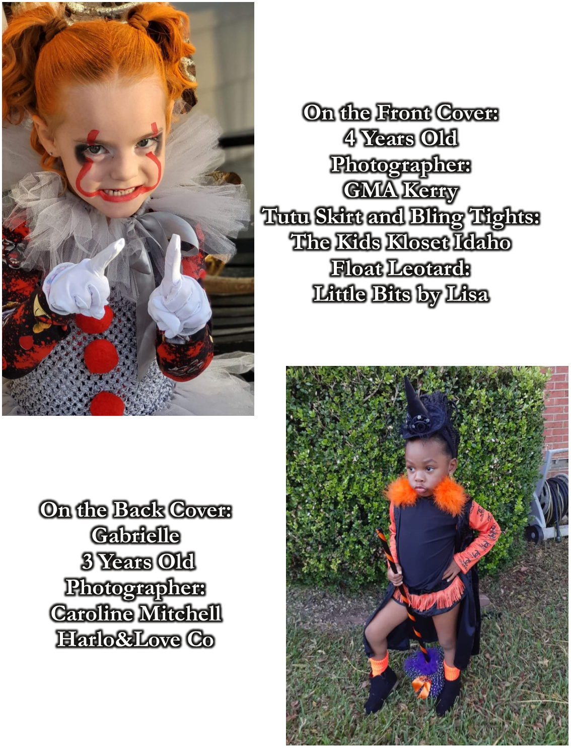 Halloween Costumes PART 2 PRINTED COPY with FREE DIGITAL