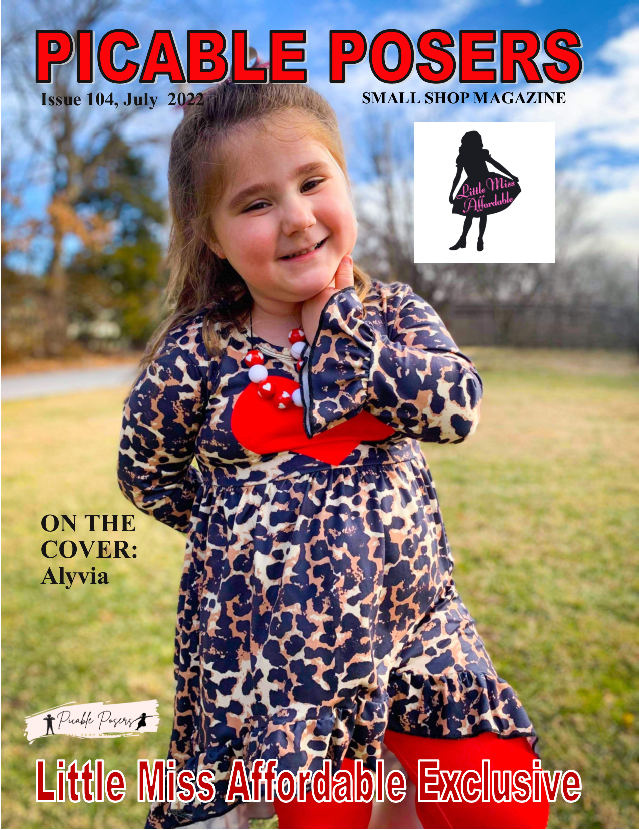 Little Miss Affordable Boutique Exclusive PRINTED COPY with FREE DIGITAL