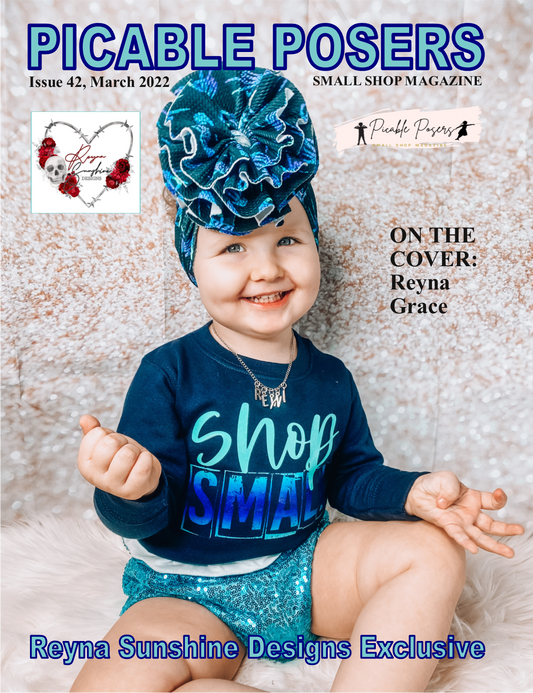 Reyna Sunshine Designs PRINTED COPY with FREE DIGITAL